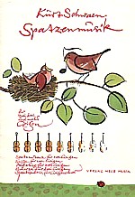 Werner Klemke Titelblatt zu Noten von Kurt Schwaen