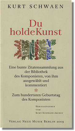 Du holde Kunst