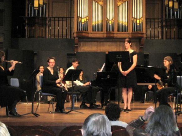 Spanische Liebeslieder f�r Sopran Fl�te Klarinette Horn Fagott und Klavier